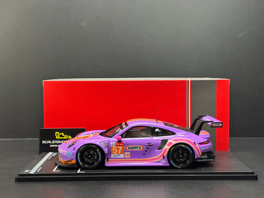 1/18 Scale IXO 911 GT3 RSR 991 24h of Le Mans 2020 #57 Wynns Livery