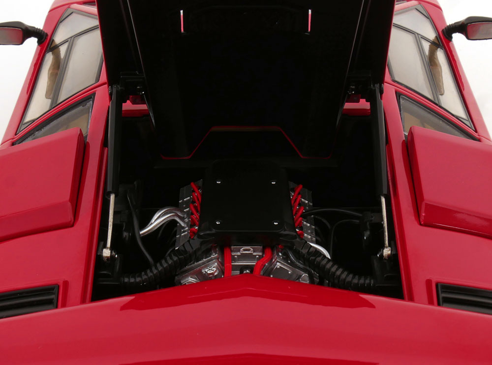 LAMBORGHINI COUNTACH LP 5000 S QV - 1/12 SCALE - W/ OPENING PARTS BY KK SCALE