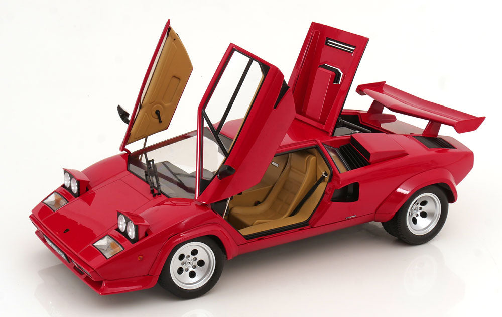 LAMBORGHINI COUNTACH LP 5000 S QV - 1/12 SCALE - W/ OPENING PARTS BY KK SCALE