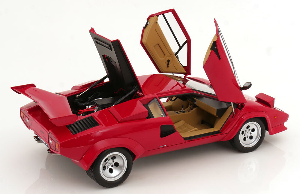 LAMBORGHINI COUNTACH LP 5000 S QV - 1/12 SCALE - W/ OPENING PARTS BY KK SCALE