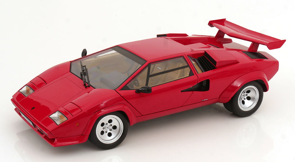 LAMBORGHINI COUNTACH LP 5000 S QV - 1/12 SCALE - W/ OPENING PARTS BY KK SCALE