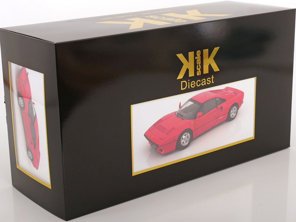 FERRARI 288 GTO - 1/12 SCALE DIECAST MODEL CAR - W/ OPENING DOORS BY KK SCALE KKDC120151