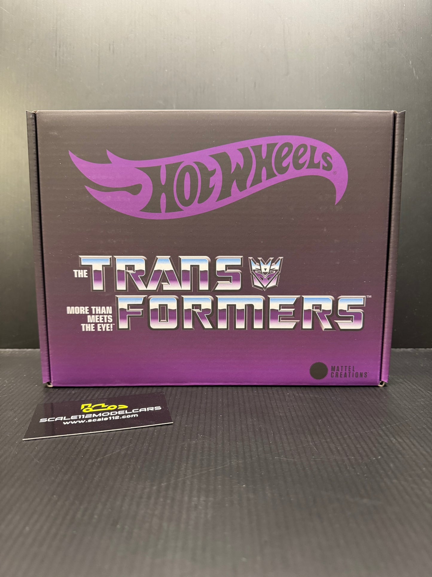 Hot Wheels Transformers Nemesis Prime Mattel Creations Exclusive SEALED.