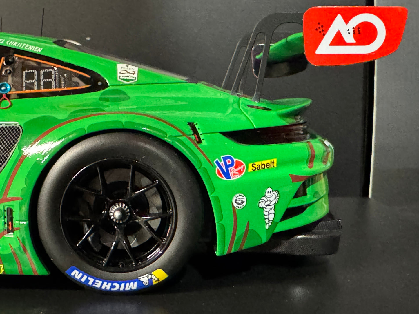Porsche GT3 R AO Racing Rexy #77 GTD 2024 Daytona 24hr 1/18 Scale by Top Speed