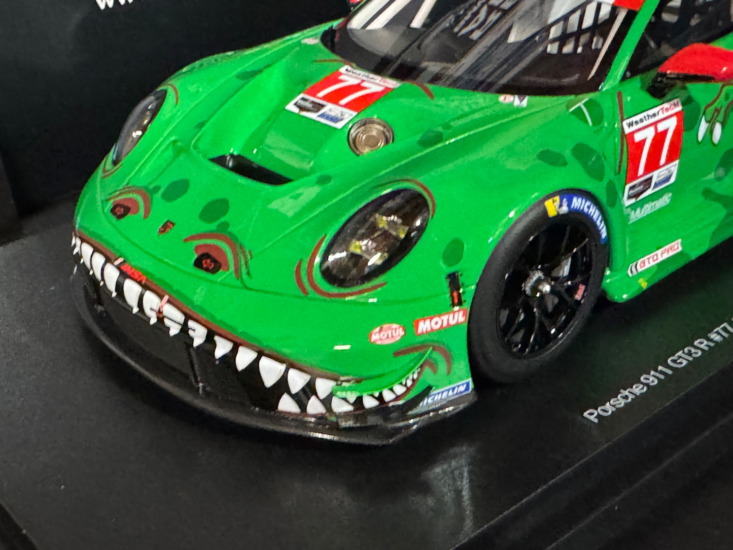 Porsche GT3 R AO Racing Rexy #77 GTD 2024 Daytona 24hr 1/18 Scale by Top Speed