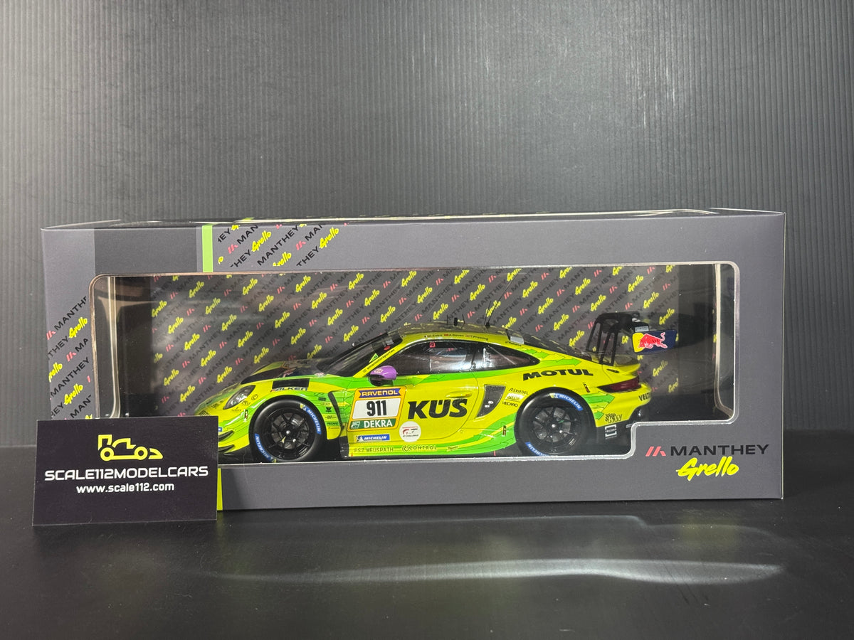 Porsche 911 GT3 R #911 2nd 24h Nürburgring 2025 Manthey Grello 1/18 Scale IXO