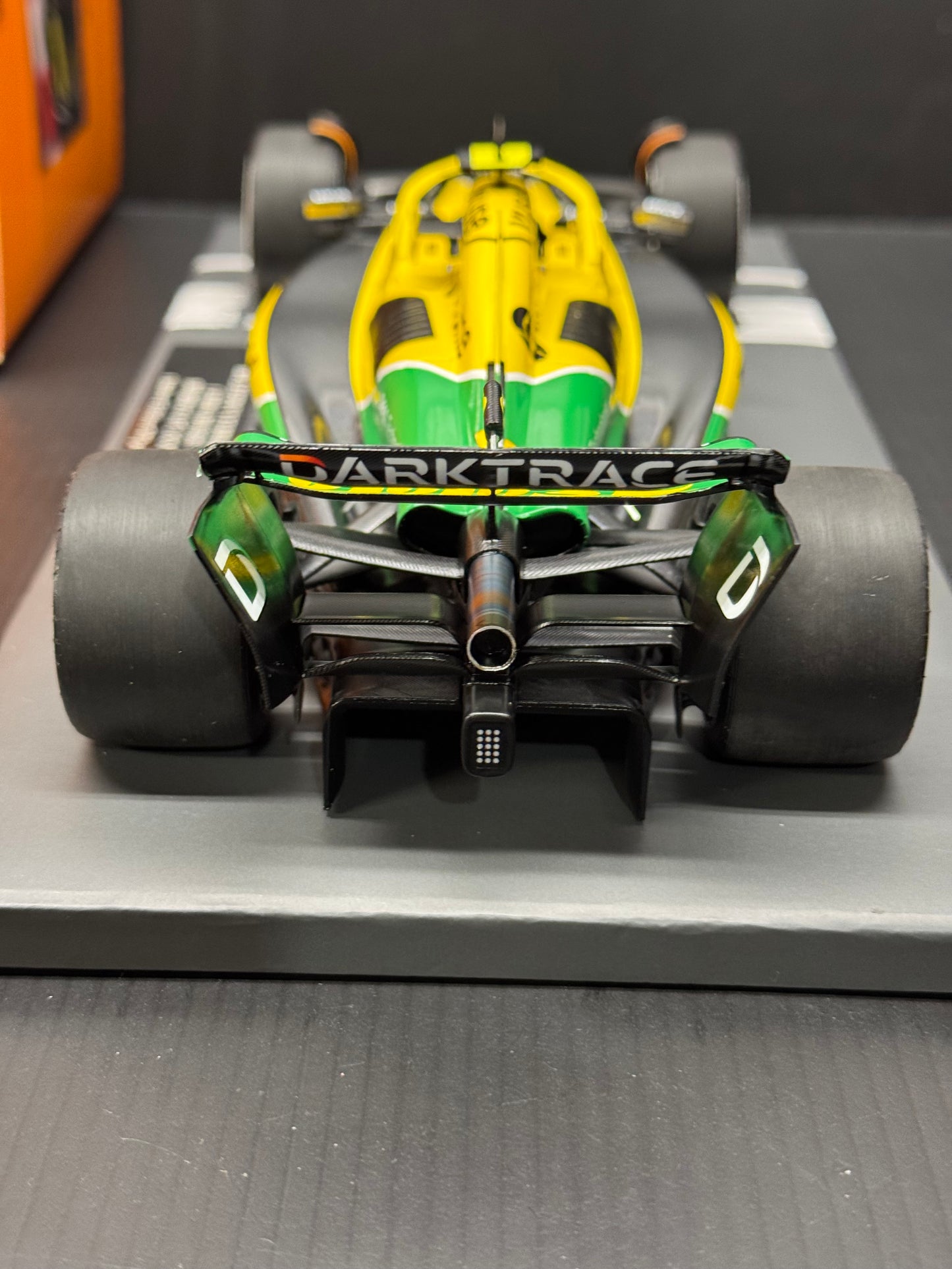 McLaren MCL38 #4 Lando Norris 2024 Monaco GP 1/18 Scale Model Car by Minichamps