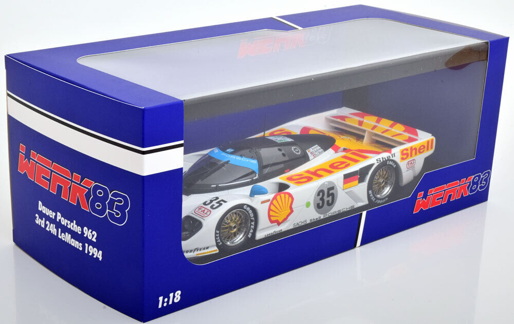 Porsche 962, 1994 LeMans, Stuck / Sullivan / Boutsen 1/18 Scale by WERK83