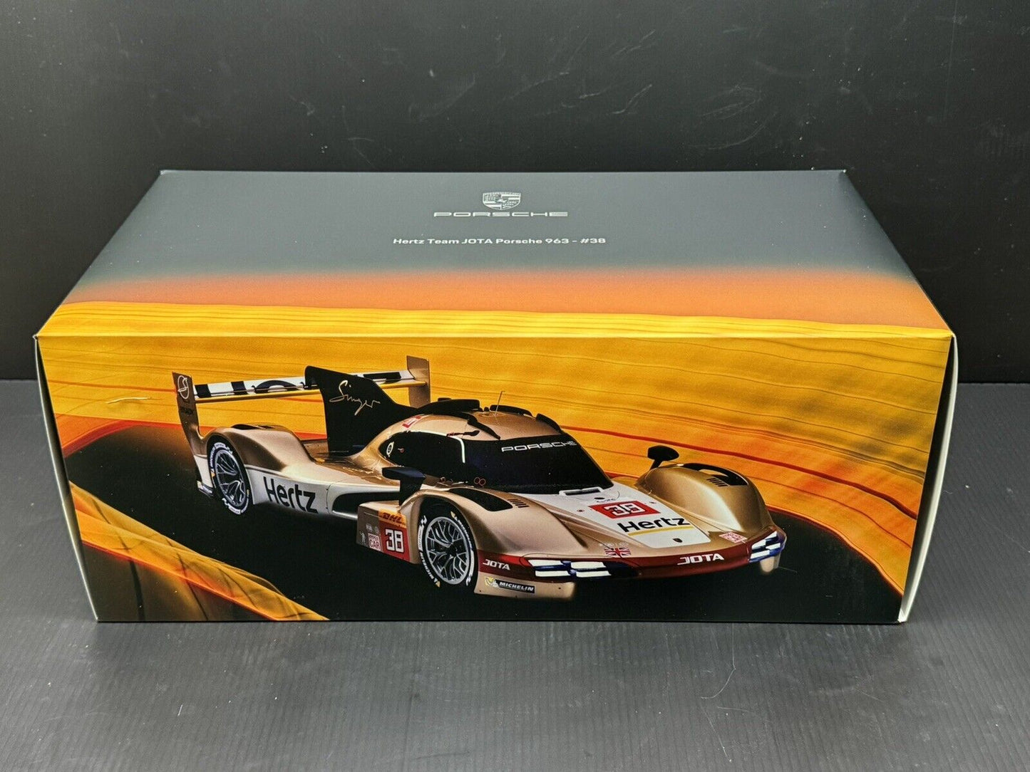 Porsche 963 LMDH #38 Porsche Team Hertz Jota 24h Le Mans 2023 Spark 1:18 Scale
