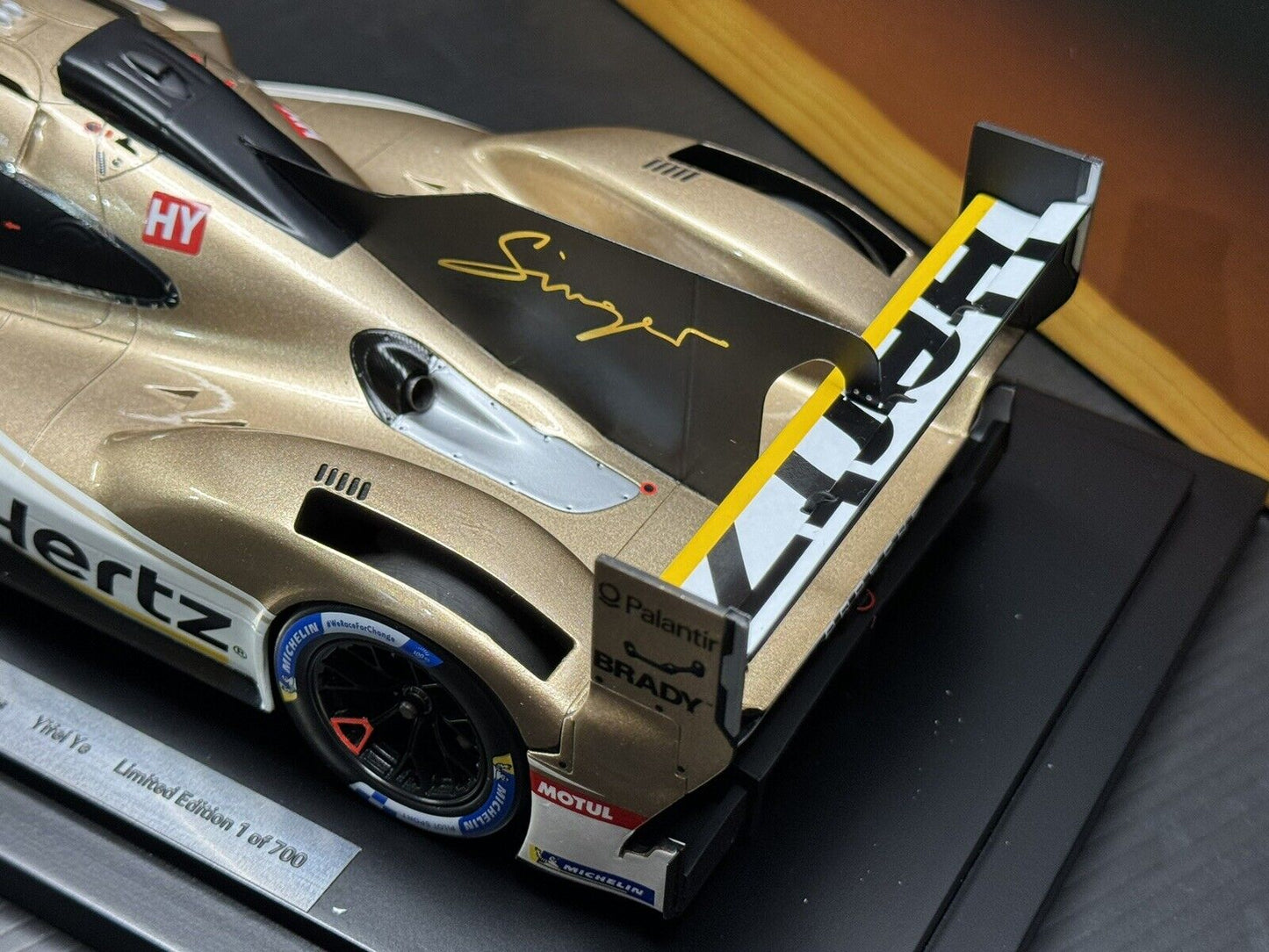 Porsche 963 LMDH #38 Porsche Team Hertz Jota 24h Le Mans 2023 Spark 1:18 Scale