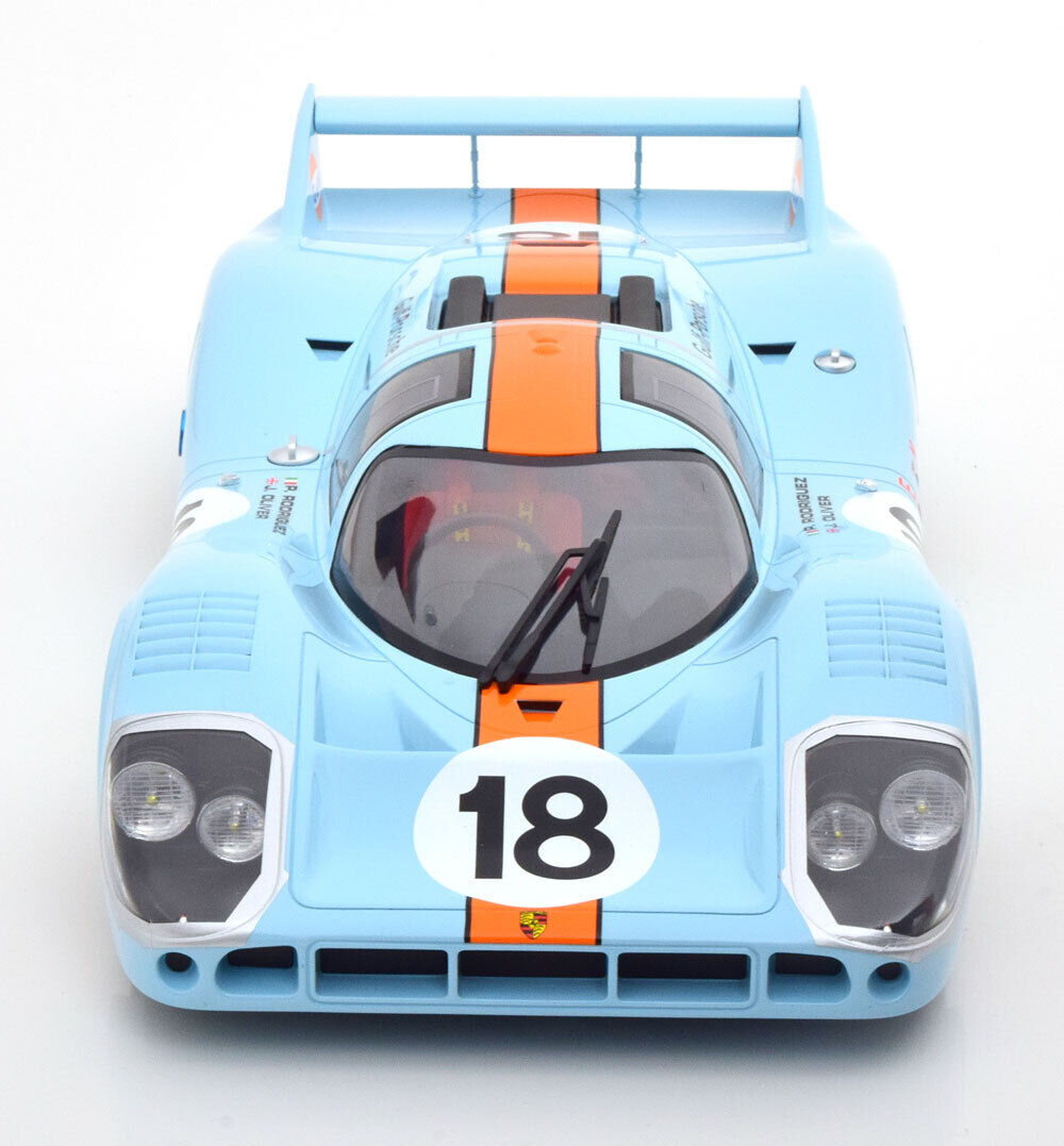 1/12 Scale Porsche 917H 1971 LeMans #18 GULF Livery Model Car by CMR