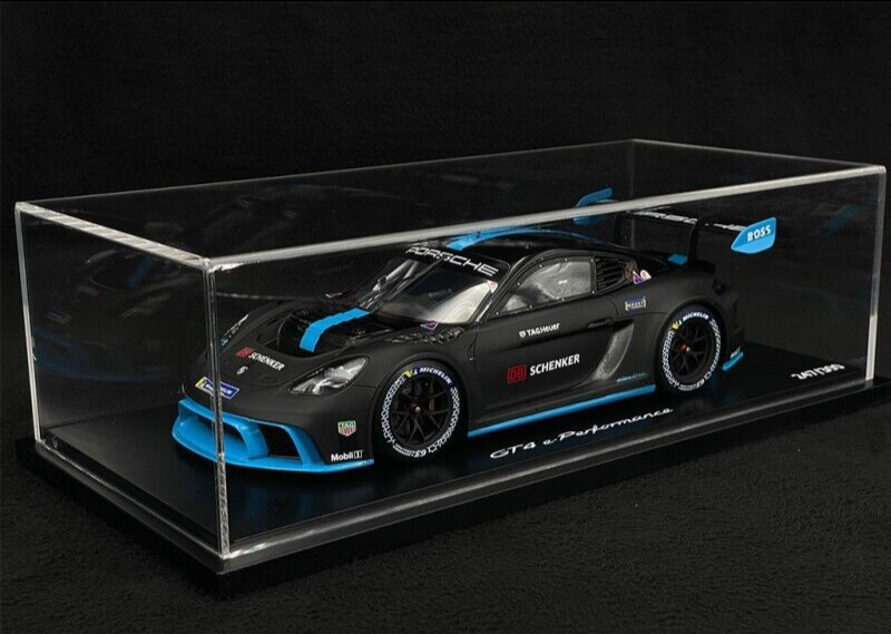 Porsche 718 Cayman GT4  E-Performance  Model Car w/ Display Case 1/18  Spark WAP0214150RCAY