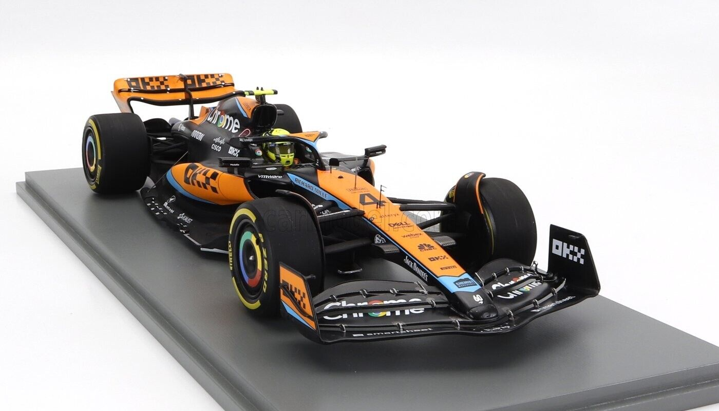 1/18 Spark McLaren MCL60 2023 GP Australian #4 Lando Norris W/ Display Case 18S889