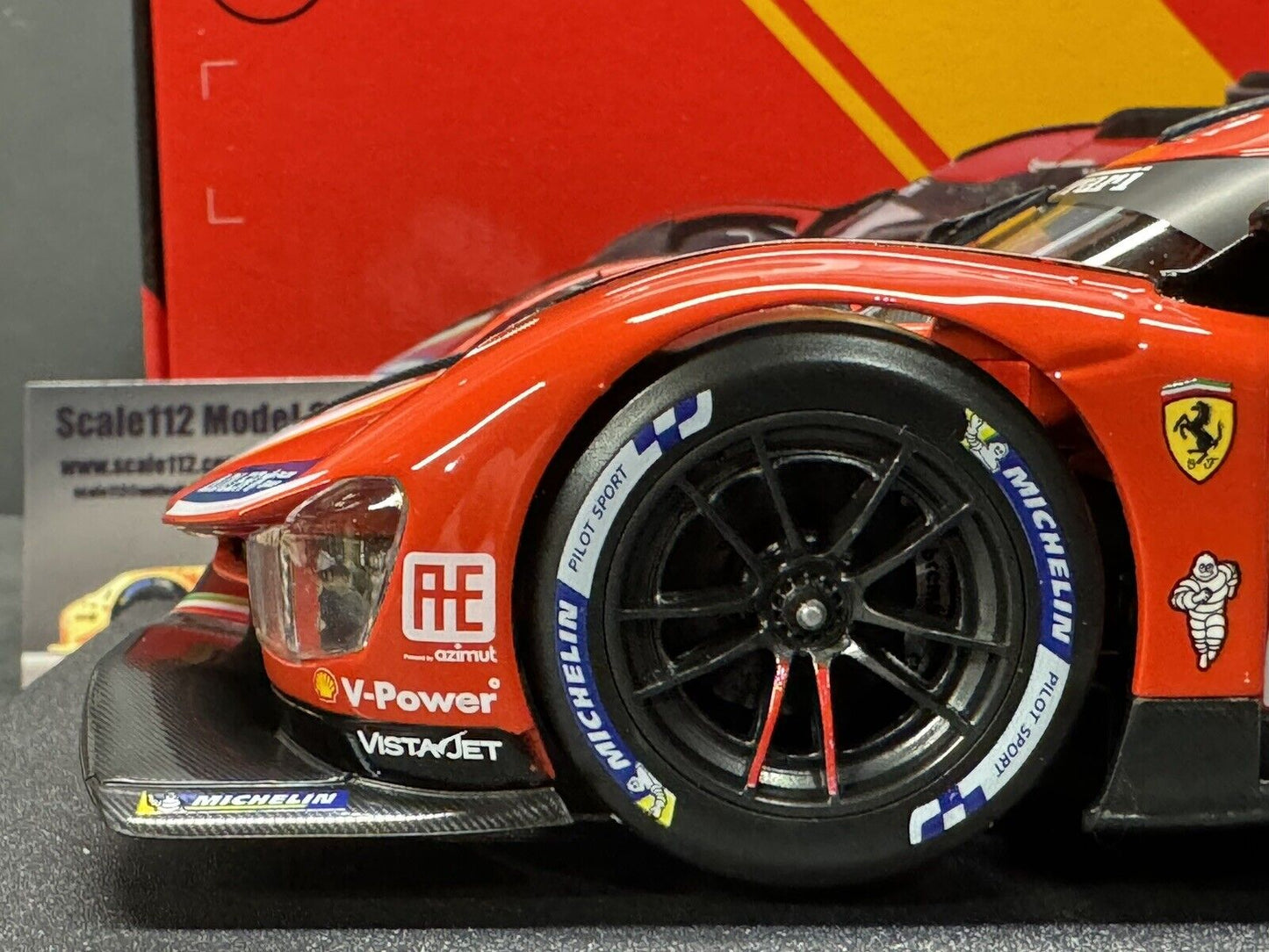 Ferrari 499P #51 Le Mans Winner 2023 1/18 Scale Diecast Model Car by Bburago