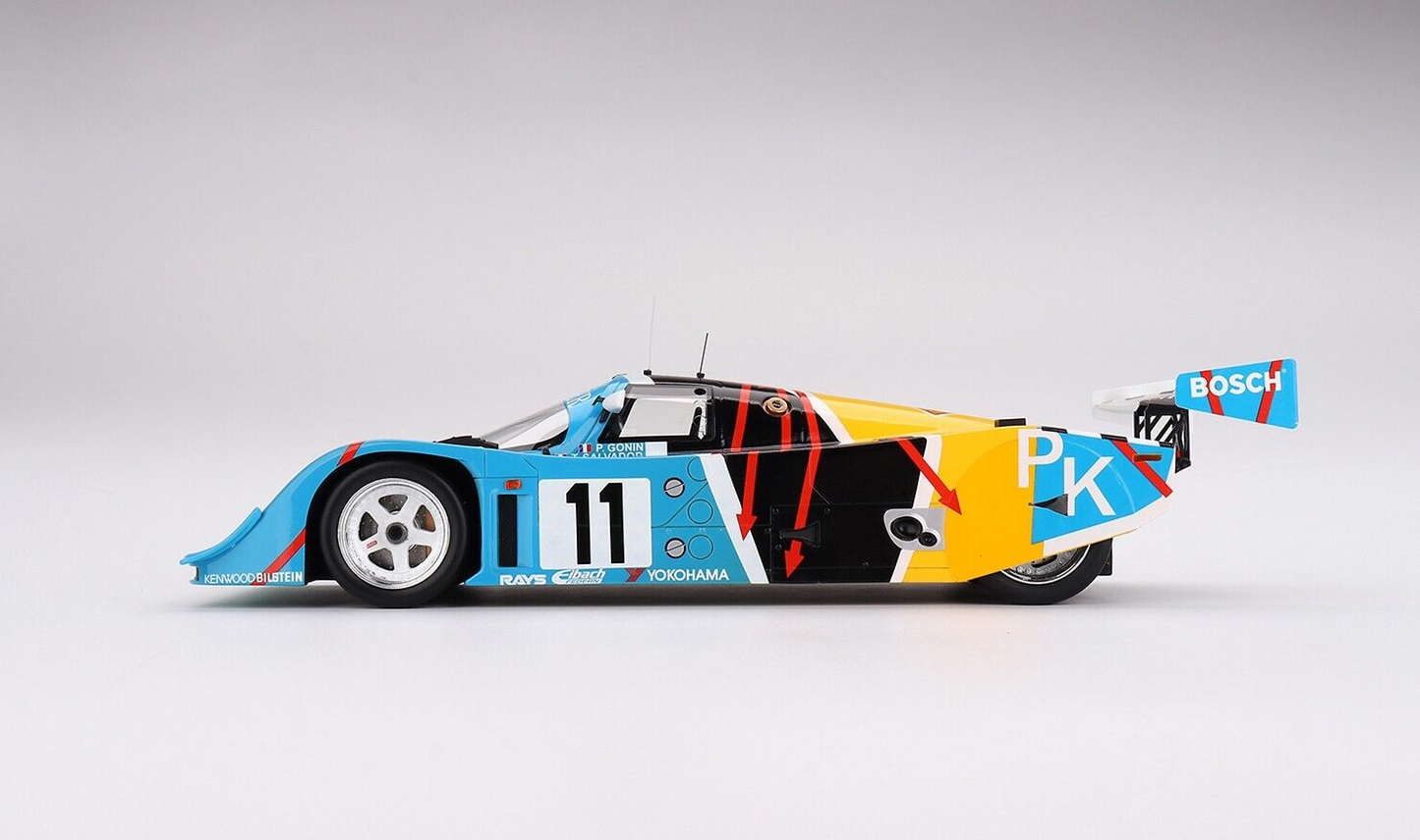 Porsche 962 CK6 #11 Porsche Kremer Racing '90 Le Mans 24 Hrs 1/18 Scale
