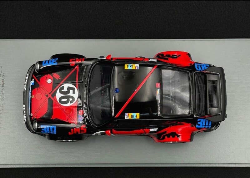 1/18 Scale Spark 1977 Porsche 934 LeMans #56 Grandet Bousquet Dagoreau