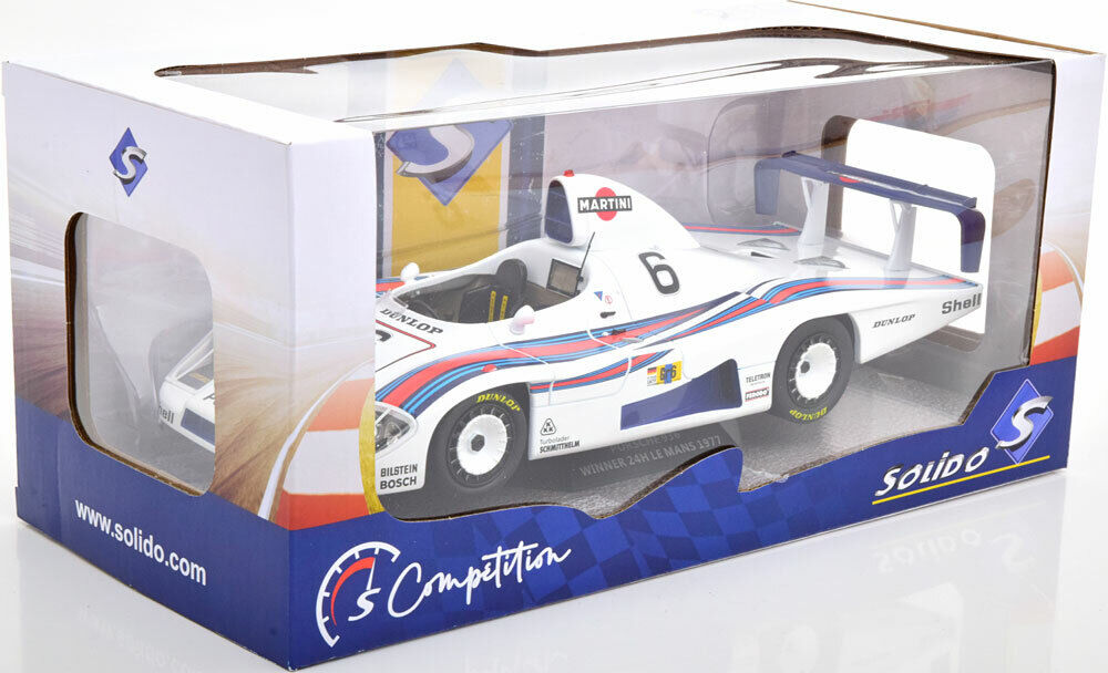 1/18 Scale Solido Porsche 936/78 Martini Racing J.Ickx Le Mans Model Car