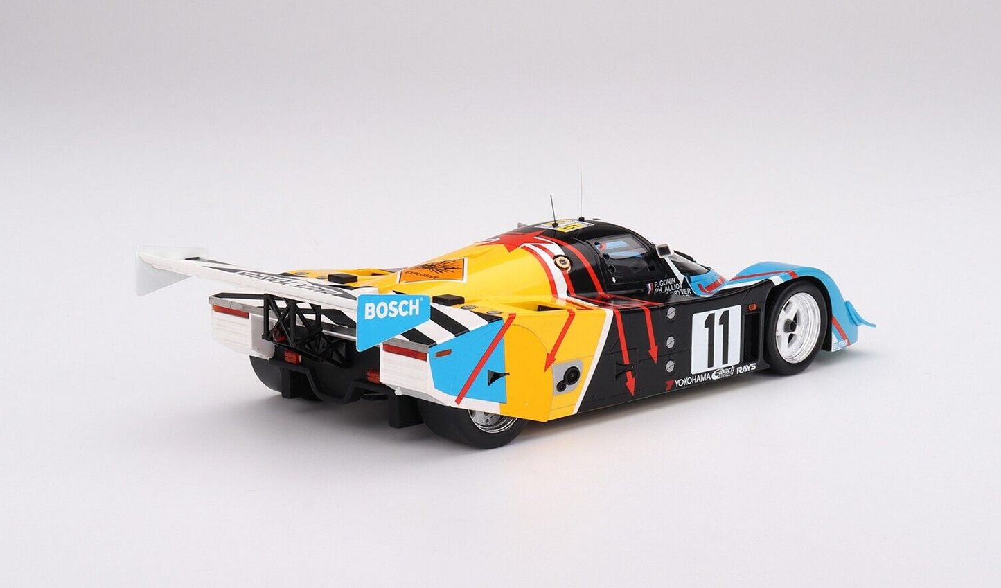Porsche 962 CK6 #11 Porsche Kremer Racing '90 Le Mans 24 Hrs 1/18 Scale