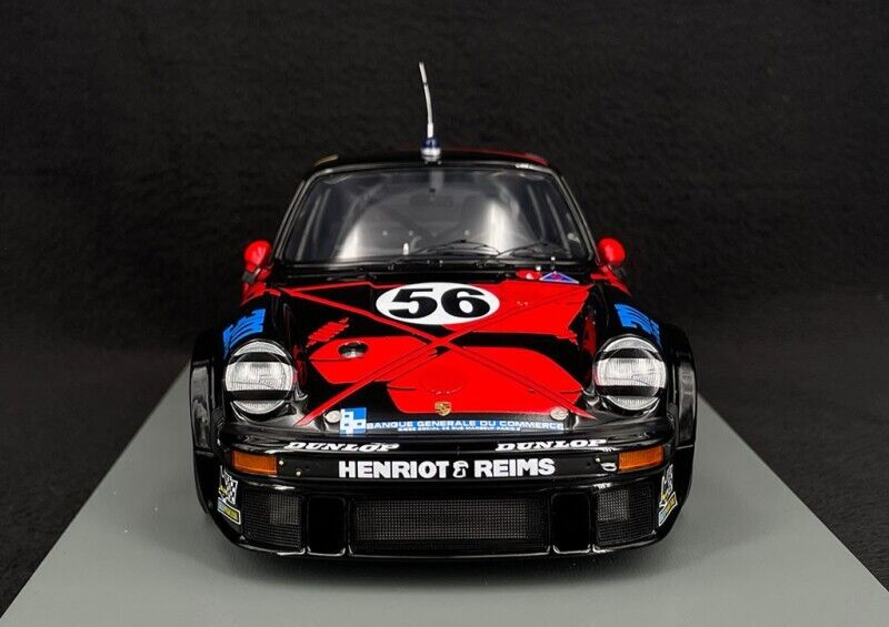 1/18 Scale Spark 1977 Porsche 934 LeMans #56 Grandet Bousquet Dagoreau