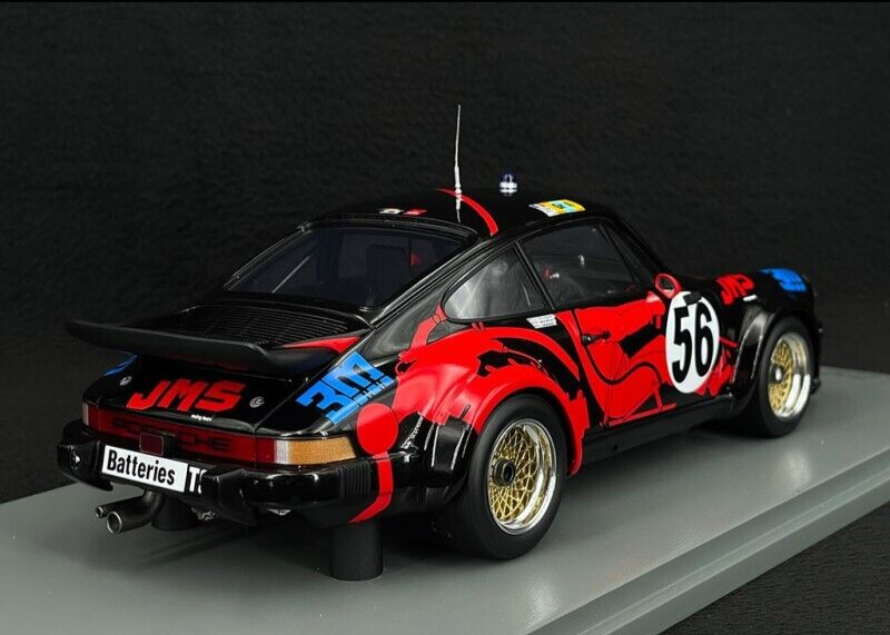 1/18 Scale Spark 1977 Porsche 934 LeMans #56 Grandet Bousquet Dagoreau