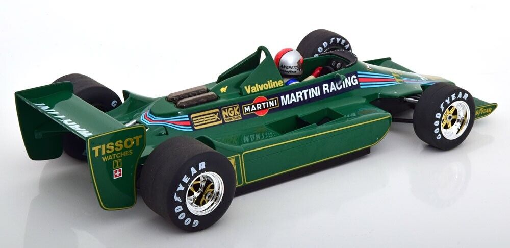 LOTUS FORD 79  MARIO ANDRETTI ARGENTINA GP 1979 F1 DIECAST MODEL CAR BY MCG 1/18