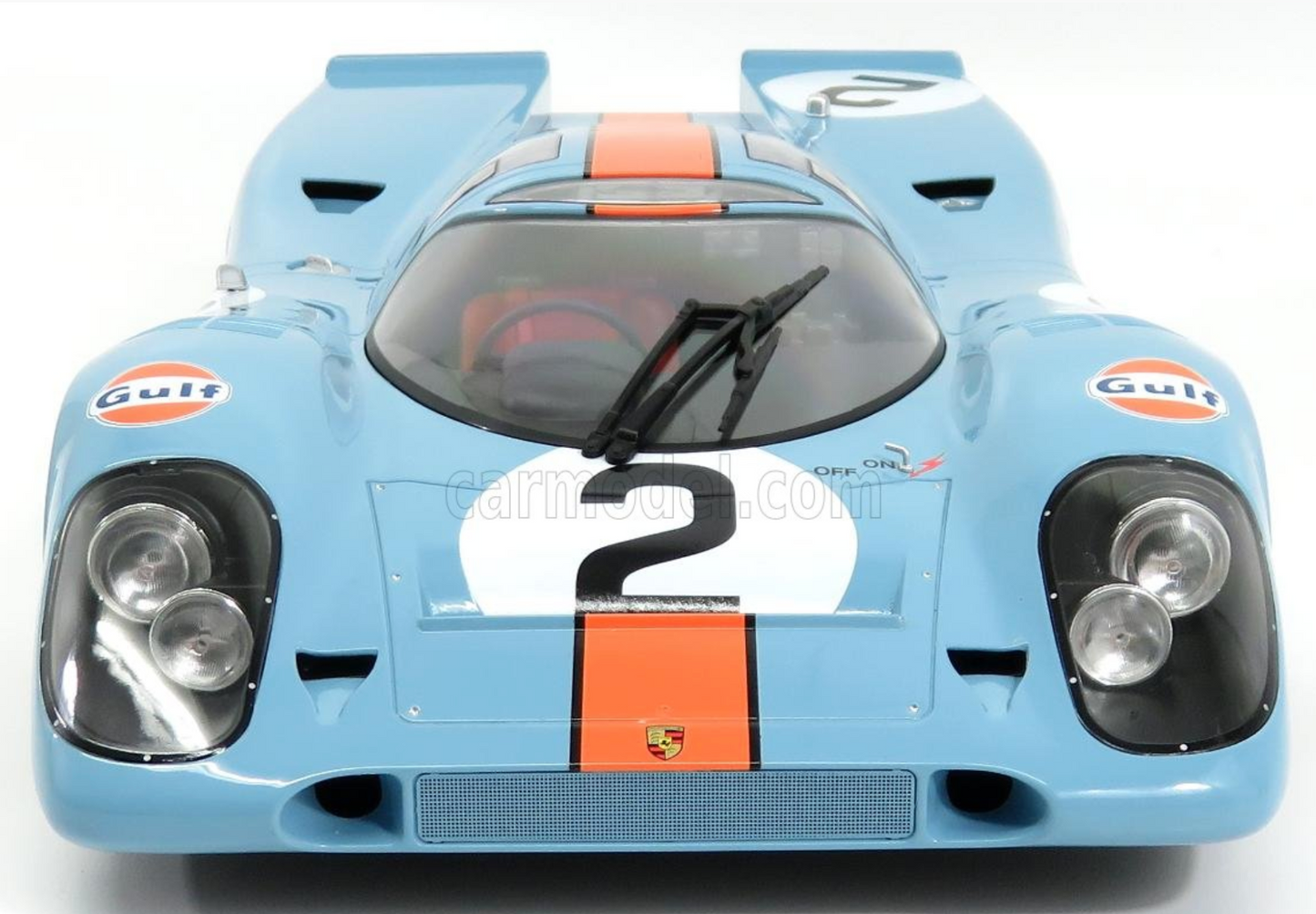 1/12 Scale Porsche 917 1970 Daytona Winner #21 GULF Diecast Car by Minichamps