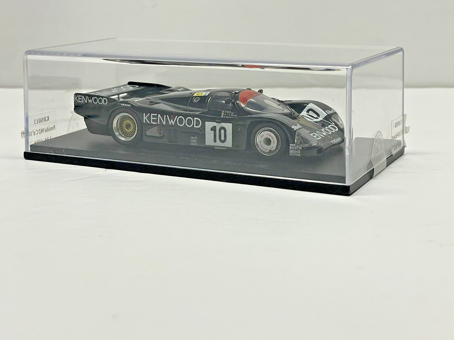 Porsche 962C 1986 Le Mans #10 KBS013 1/43 Scale Model Car by Spark