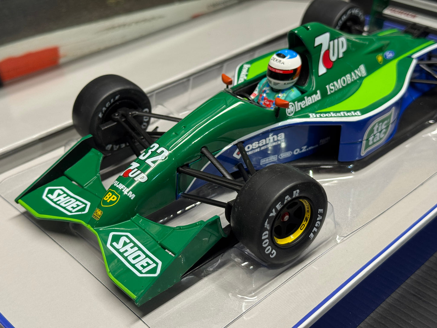 Jordan 191 Ford Michael Schumacher Formula 1 Belgium GP 1991 1/18 Scale Werk83