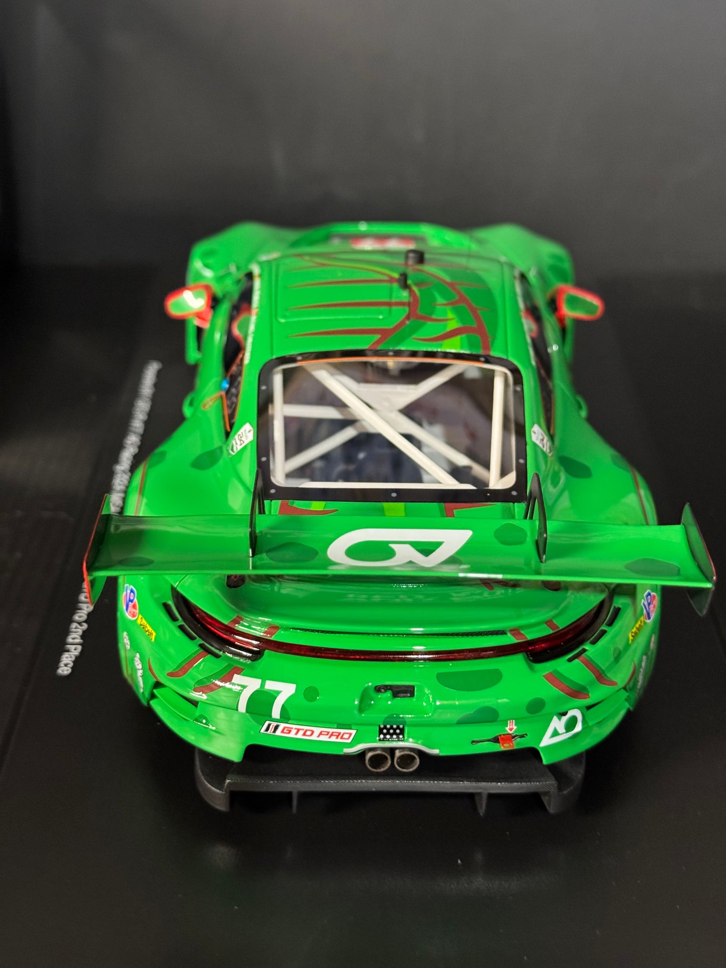 Porsche GT3 R AO Racing Rexy #77 GTD 2024 Daytona 24hr 1/18 Scale by Top Speed