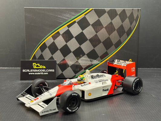 MCLAREN HONDA MP4/4 #12 1988 JAPAN GP SENNA 1988  MODEL  BY PREMIUM X 1/18 SCALE