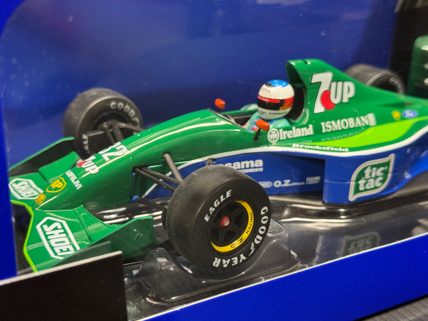 Jordan 191 Ford Michael Schumacher Formula 1 Belgium GP 1991 1/18 Scale Werk83