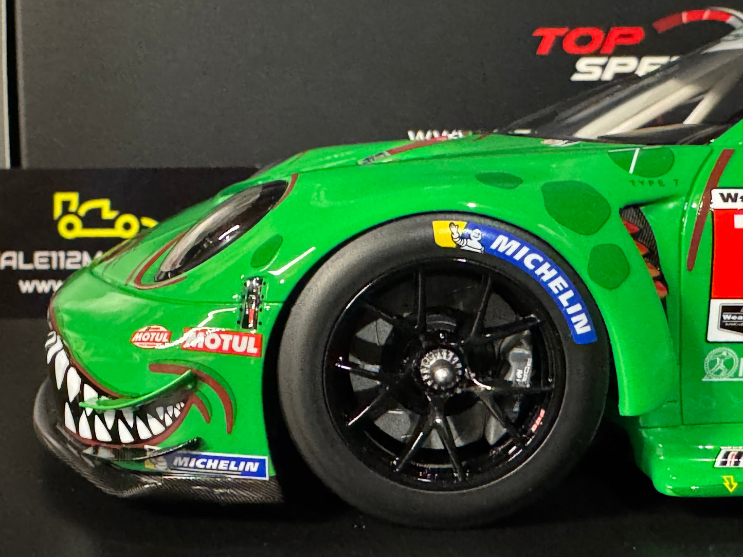 Porsche GT3 R AO Racing Rexy #77 GTD 2024 Daytona 24hr 1/18 Scale by Top Speed