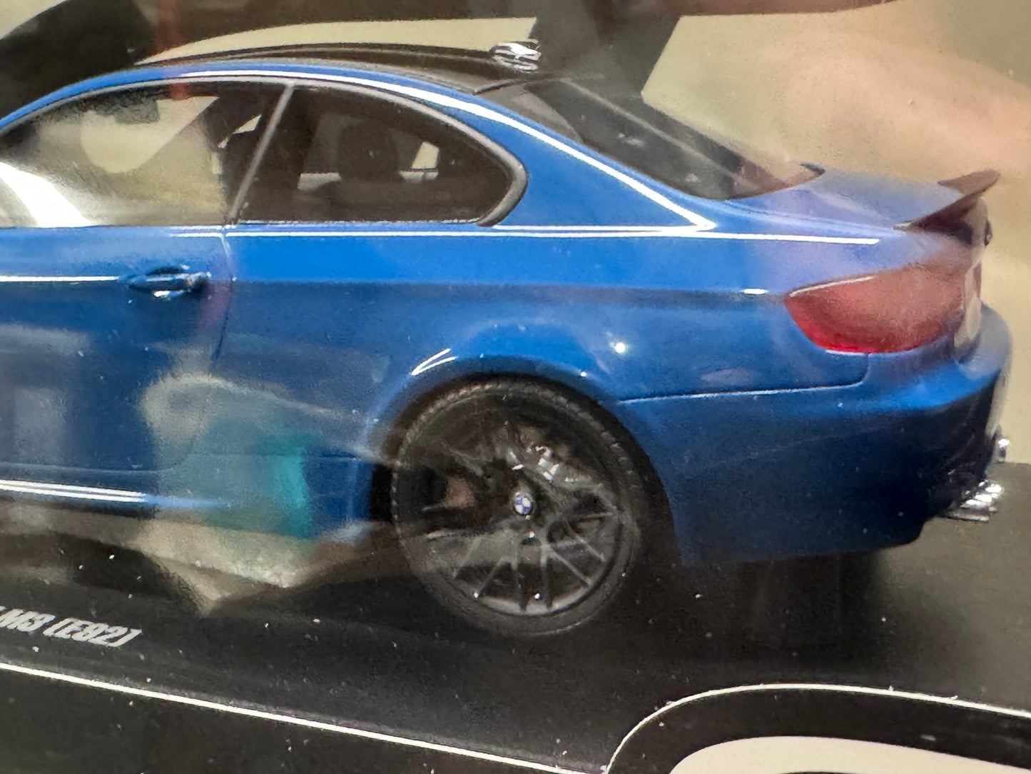 1/18 Scale BMW M3 E92 Coupe Laguna Seca Blue 2007 Resin Model by GT Spirit