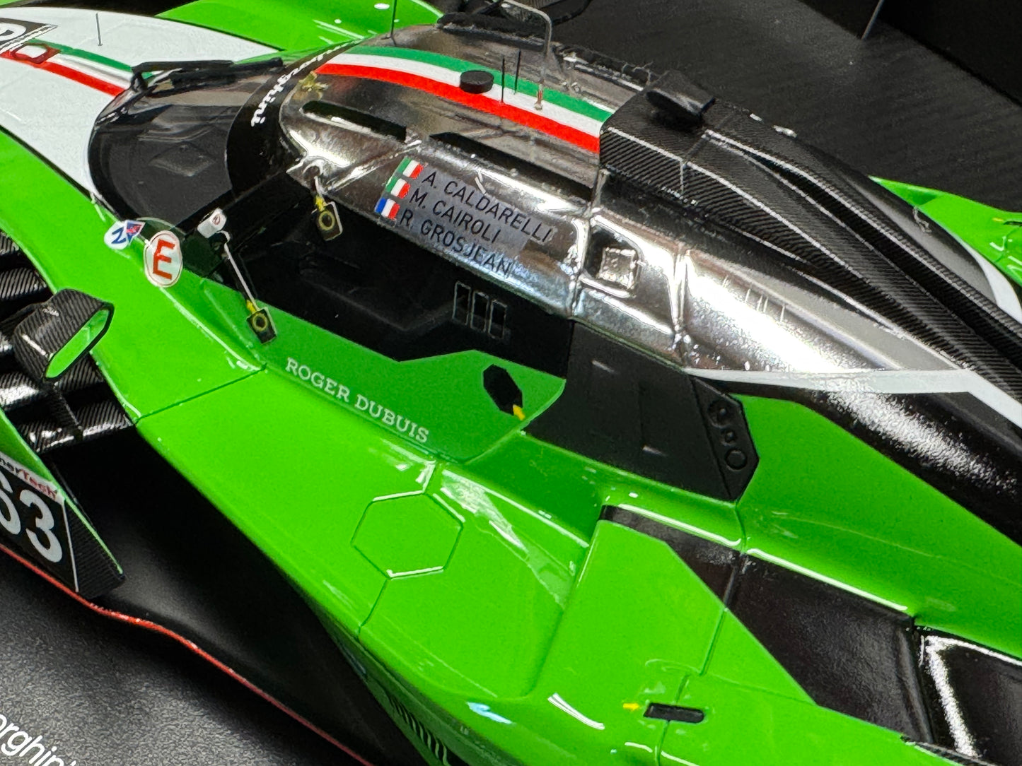 LAMBORGHINI SC63 3.8L V8 TURBO Sebring 12hr 2024 #63 1/18 Scale Top Speed