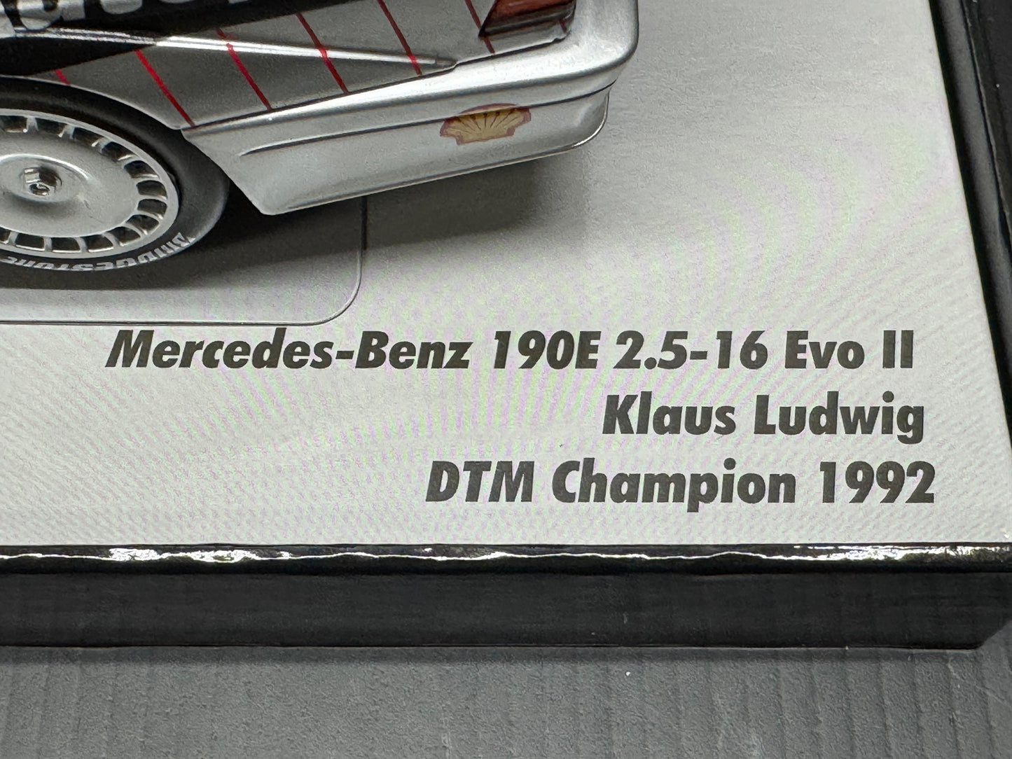 1/18 Scale Mercedes Benz 190E 2.5 16V Evo2 Team AMG 1992 DTM Champion WERK83