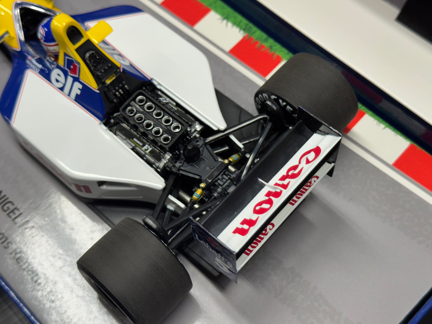 Williams Renault F1 FW14B #5 Nigel Mansell 1992 1/18 MINICHAMPS Ltd. Ed. Box Set