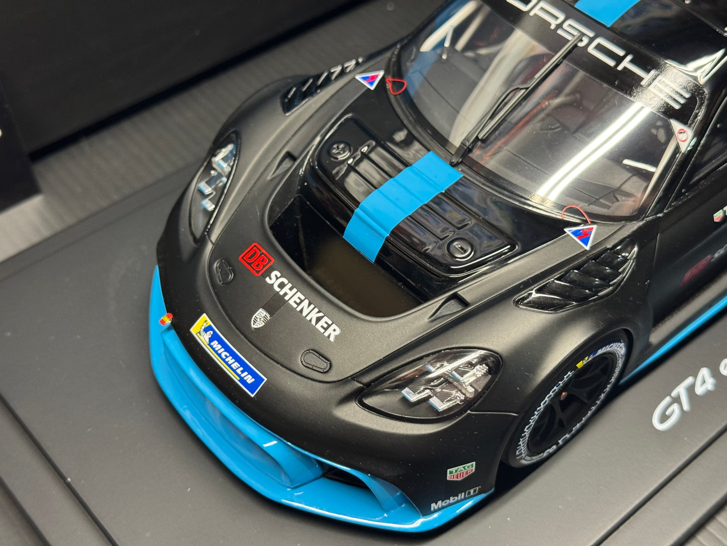 Porsche 718 Cayman GT4  E-Performance  Model Car w/ Display Case 1/18  Spark WAP0214150RCAY