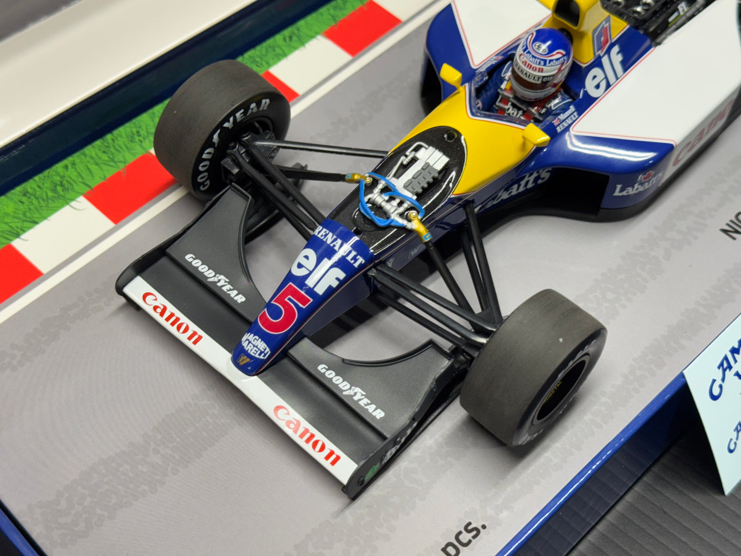 Williams Renault F1 FW14B #5 Nigel Mansell 1992 1/18 MINICHAMPS Ltd. Ed. Box Set