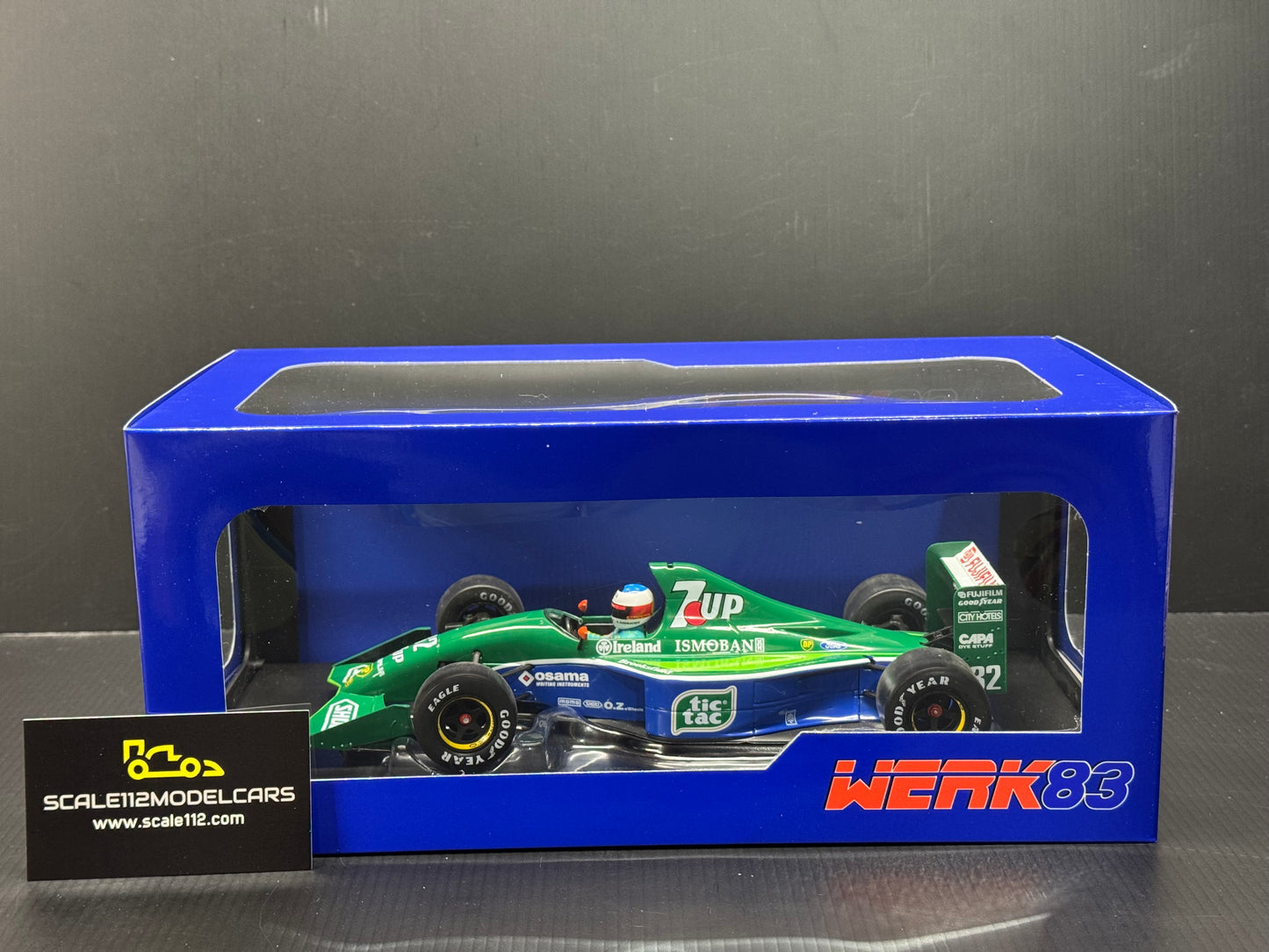 Jordan 191 Ford Michael Schumacher Formula 1 Belgium GP 1991 1/18 Scale Werk83