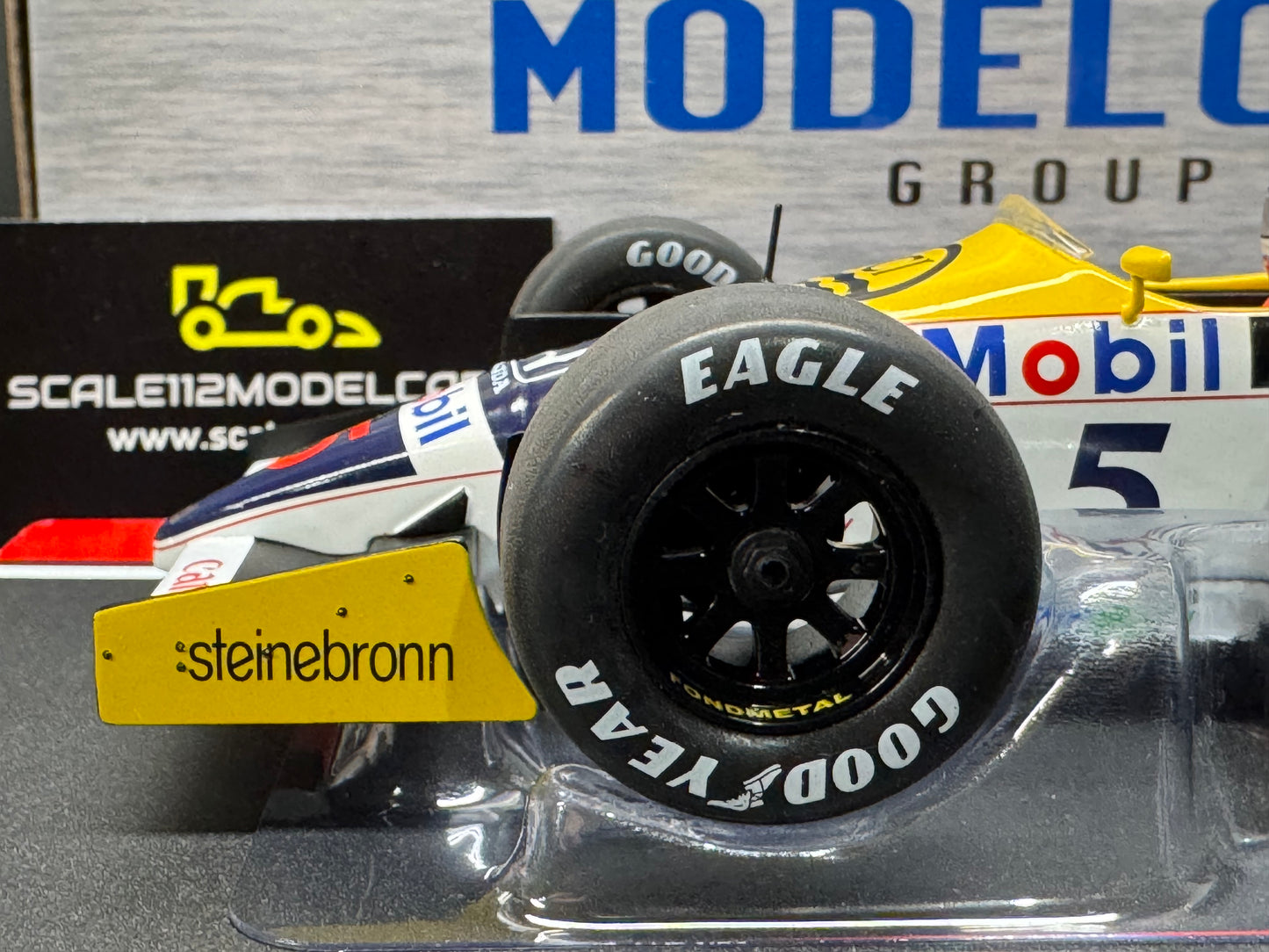 Williams F1 FW11 Honda #5 Nigel Mansell 1986 British GP  Winner 1/18 Scale MCG