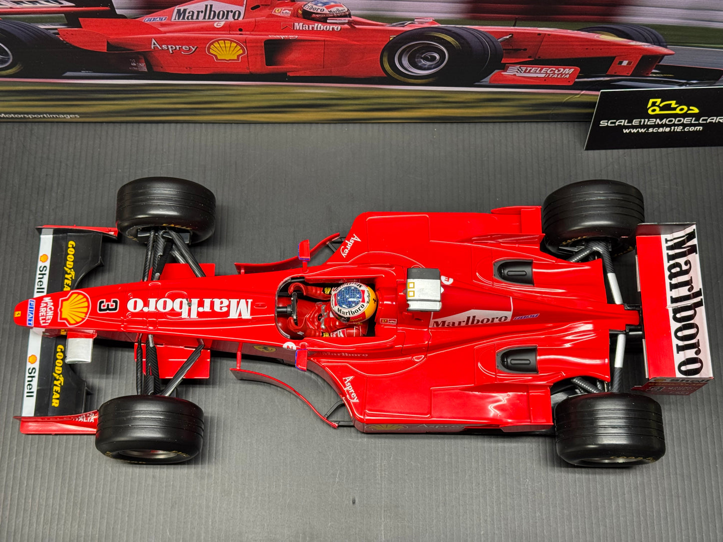 1/12 Scale Ferrari F1 F300 #3 Winner Montreal GP 1998 Schumacher by WERK83