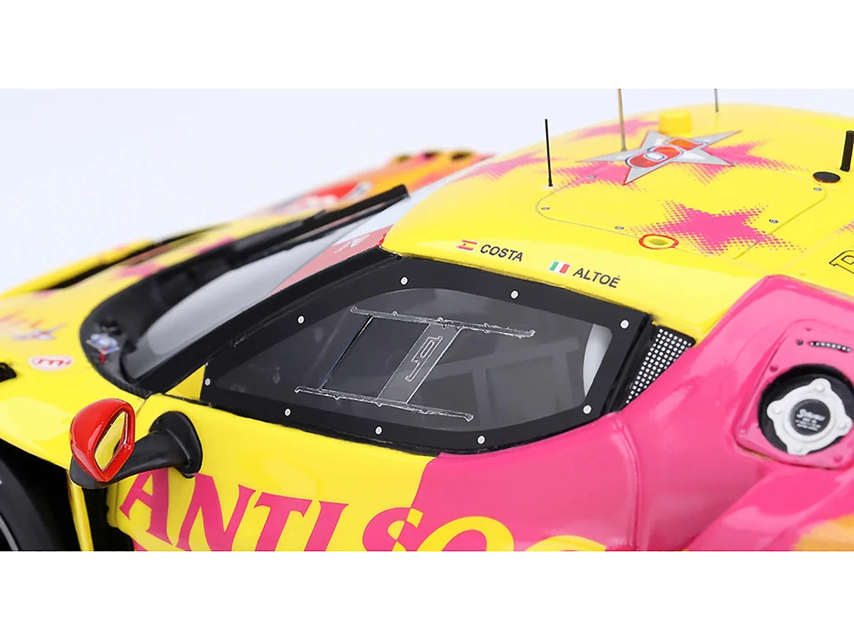 1/18 SCALE BBR FERRARI 296 GT3 #81 TEAM DRAGONSPEED 2025 LAGUNA SECA IMSA