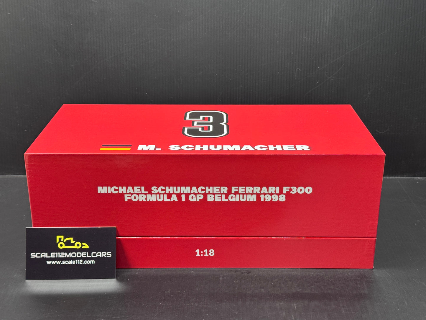 1/18 Scale Ferrari F1 F300 #3 3 Wheeler Belgium GP 1998 Schumacher by WERK83