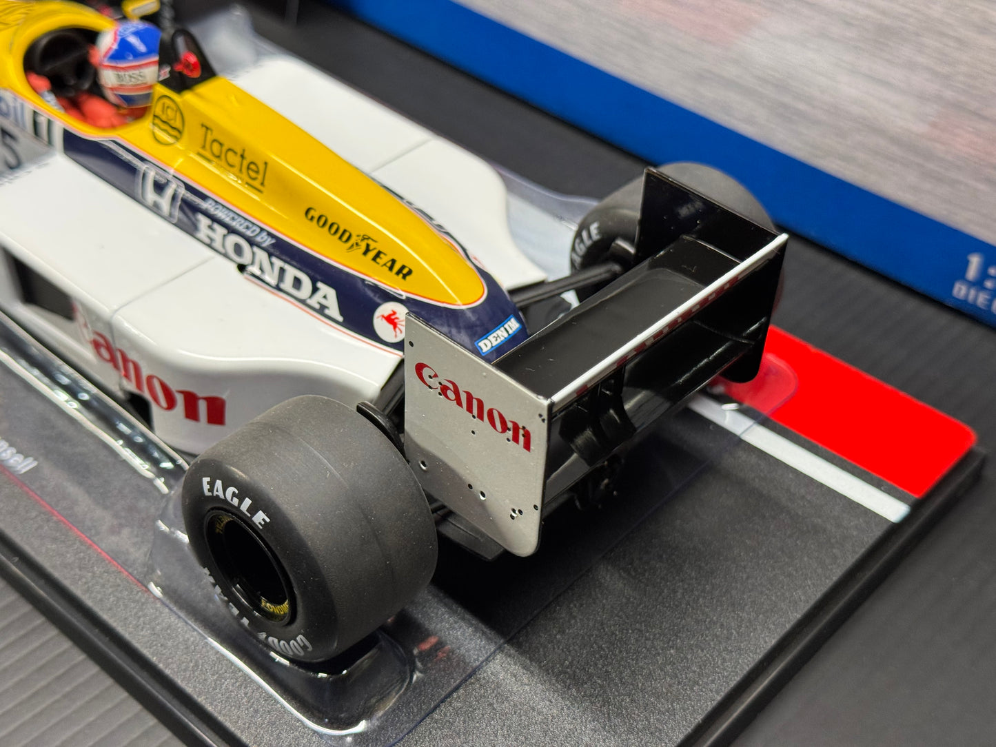 Williams F1 FW11 Honda #5 Nigel Mansell 1986 British GP  Winner 1/18 Scale MCG