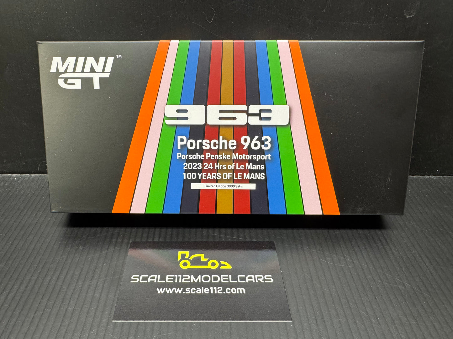 Mini GT 1/64 Porsche 963 24 Hours Le Mans 2023 Penske Motorsport 3 Car Set