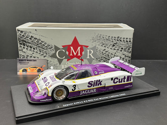 Jaguar XJR9 V12 Silk Cut Racing LeMans Winner 1990 Diecast 1:18 Scale CMR