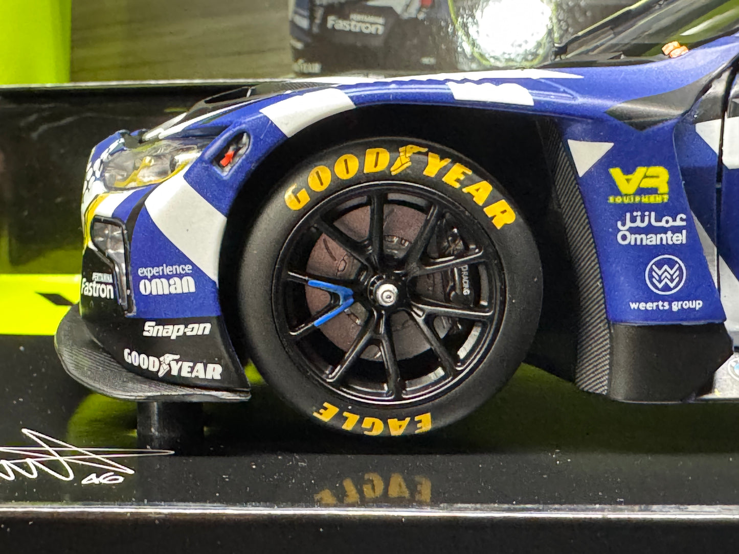 BMW M4 GT3 WRT - 24h LE MANS 2024 V. ROSSI - MINICHAMPS 1/18 - LTD. BOX SET