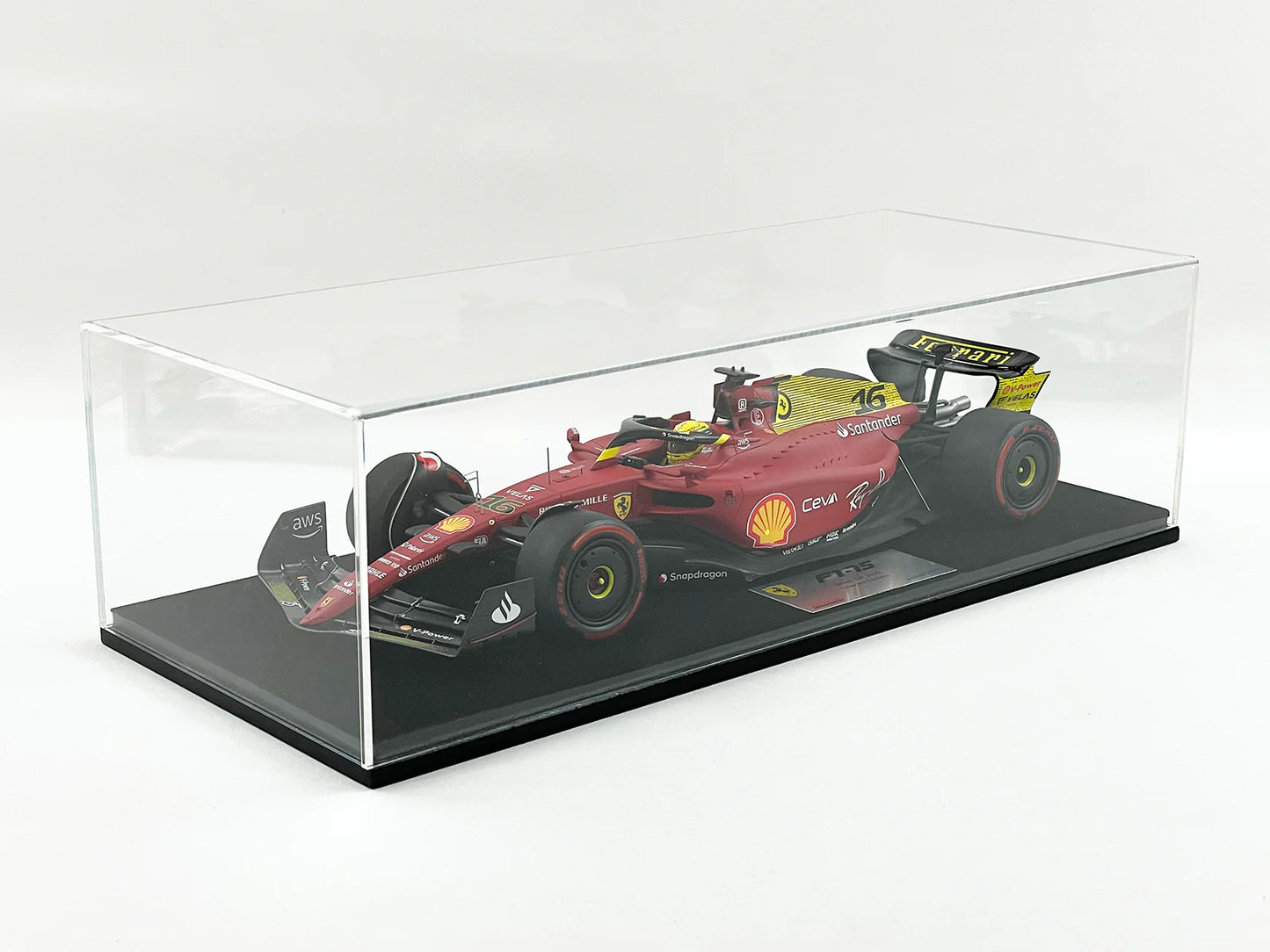 Ferrari F1-75 Charles Leclerc Italian GP 2nd 2022 1/18 Scale Model by Looksmart
