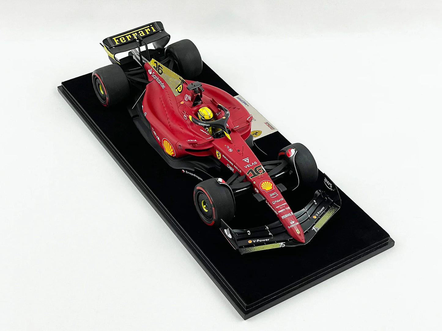 Ferrari F1-75 Charles Leclerc Italian GP 2nd 2022 1/18 Scale Model by Looksmart
