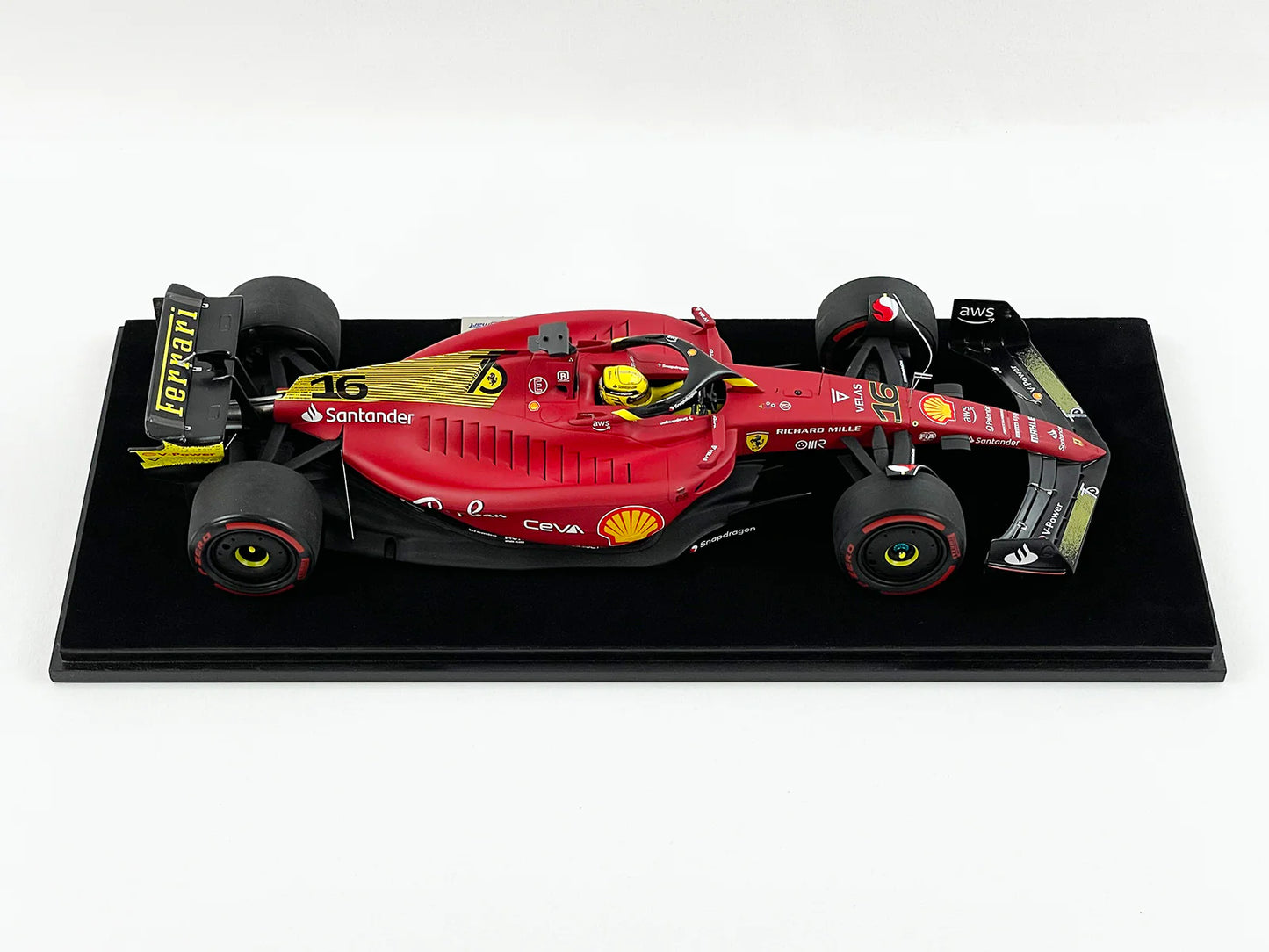 Ferrari F1-75 Charles Leclerc Italian GP 2nd 2022 1/18 Scale Model by Looksmart
